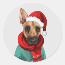 Vaden Jones Christmas Card Envelope Seal Stickers