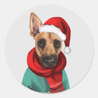 Vaden Jones Christmas Card Envelope Seal Stickers