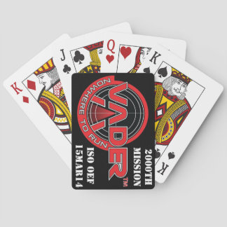 VADER 2000th Mission Decks Playing Cards