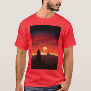Vader Binary Sunset vintage retro T-Shirt