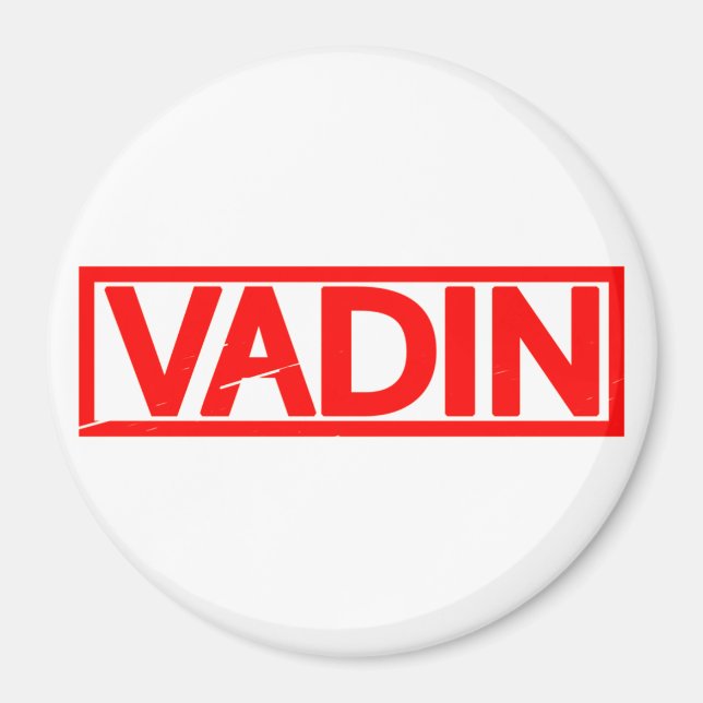 Vadin Stamp Magnet (Front)