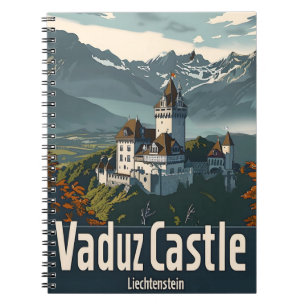 Vaduz Castle Liechtenstein Notebook