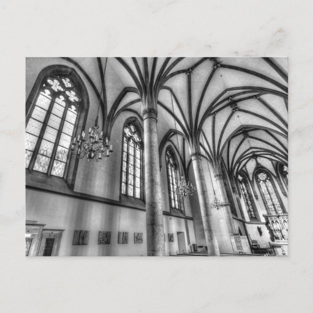 Vaduz Cathedral Liechtenstein  Postcard (Front)