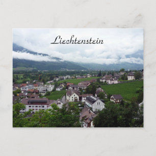 vaduz city postcard
