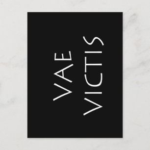 Vae victis postcard