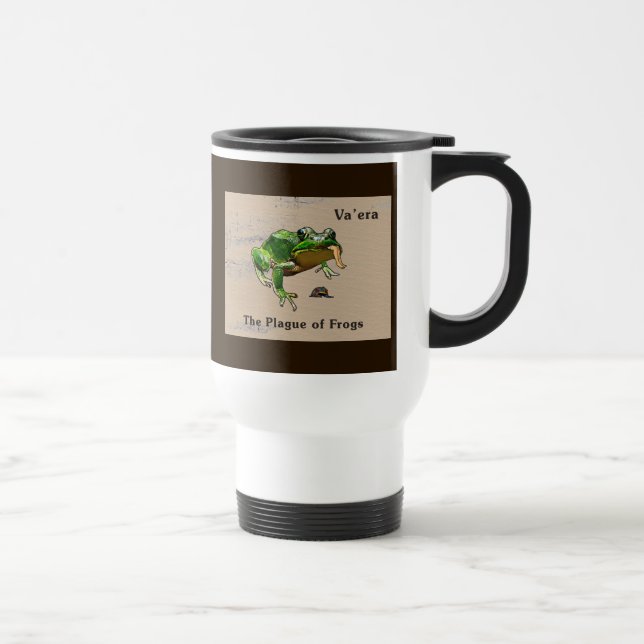 Va'era - Frogs Travel Mug (Right)
