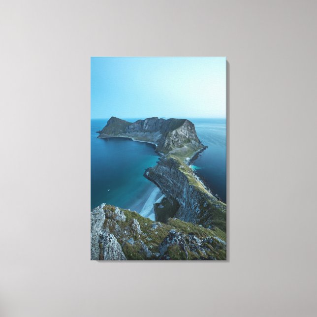 Vaeroya Lofoten Islands Canvas Print (Front)