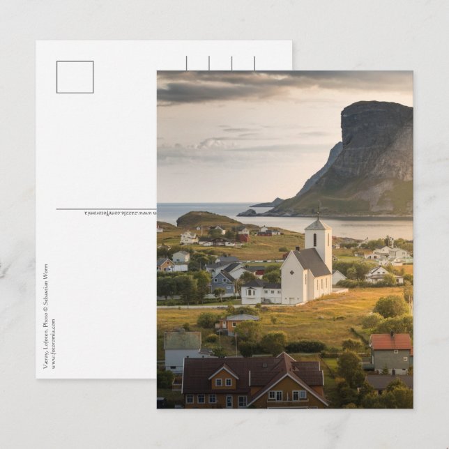 Vaeroya Lofoten Norway Postcard (Front/Back)