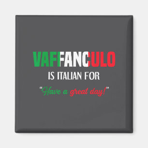 Vaffanculo Day Saying Have Italian Magnet
