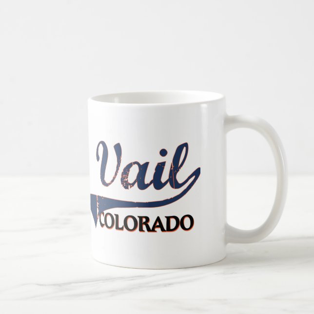 Vail Colorado City Classic Coffee Mug (Right)