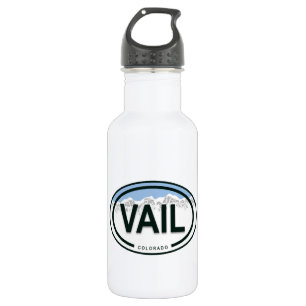 Vail Colorado Mountain Tag 532 Ml Water Bottle