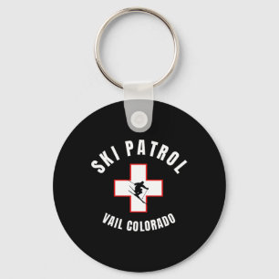 Vail Colorado Ski Patrol  Key Ring