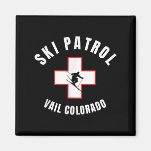 Vail Colorado Ski Patrol  Magnet