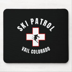 Vail Colorado Ski Patrol Mouse Pad