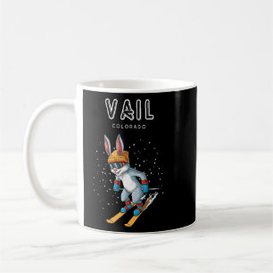 Vail Colorado Ski Rabbit Coffee Mug