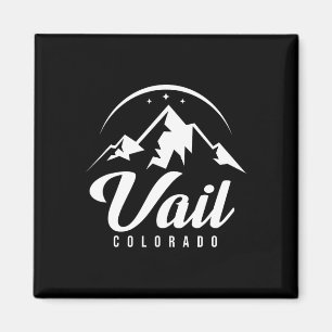 Vail Colorado Ski Resort Skiing Snowboarding Magnet