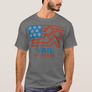 Vail Colorado Ski Snowboard Snow Mountain  T-Shirt