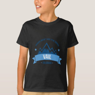 Vail Colorado Skiing Resort Vacation T Shirt Snowb