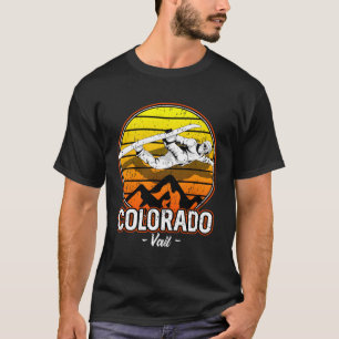 Vail Colorado Snowboarding T-Shirt