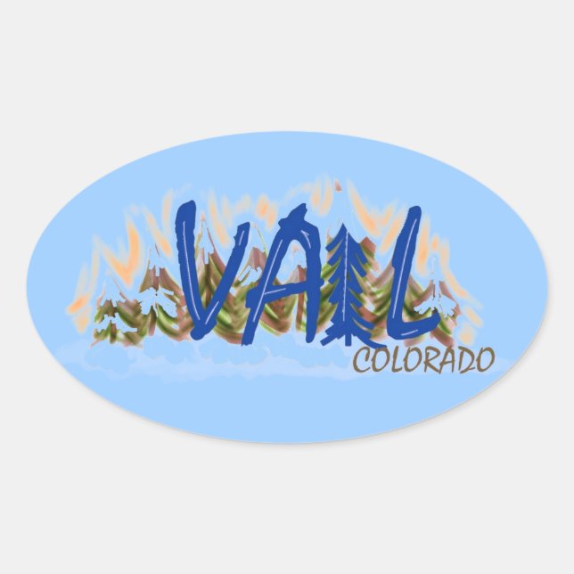 Vail Colorado sticker (Front)