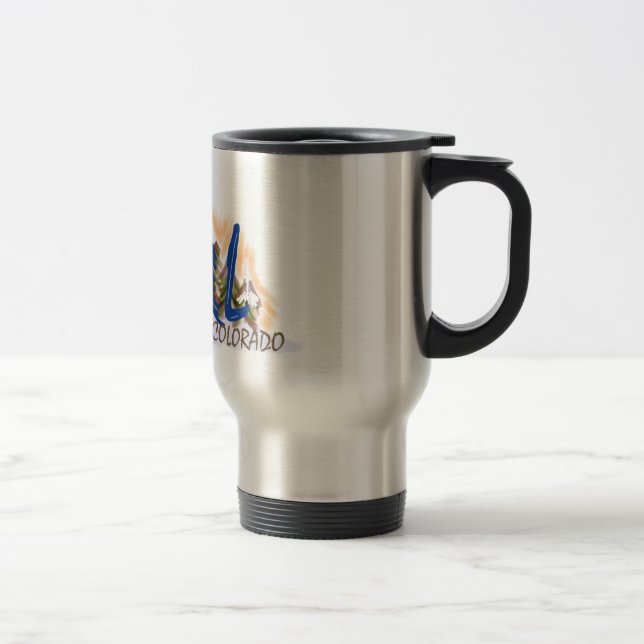 Vail Colorado travel mug (Right)