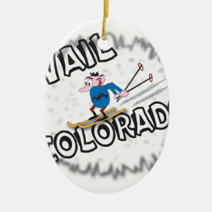 Vail Colorado - with Clive Ceramic Tree Decoration