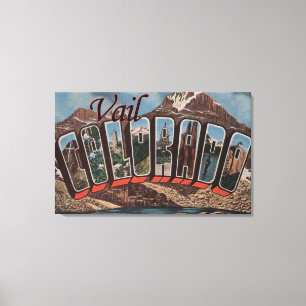 Vail, ColoradoLarge Letter ScenesVail, CO Canvas Print