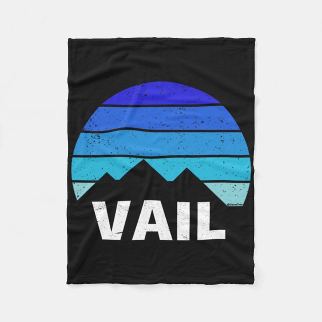 Vail   fleece blanket (Front)
