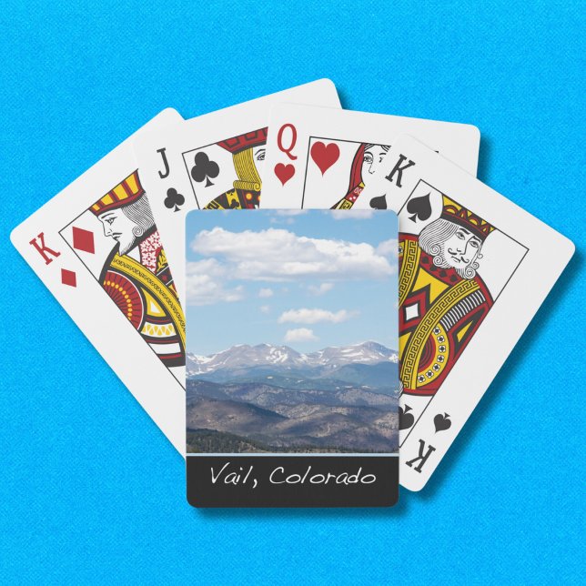 Vail Mountains Colorado  Playing Cards (Creator Uploaded)