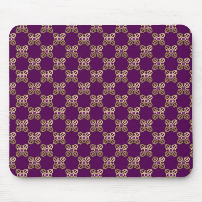 Vajra golden buddhist symbol mouse pad (Front)