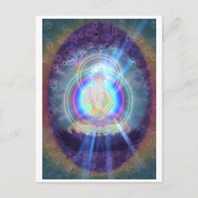 'Vajrasattva' postcard (Front)