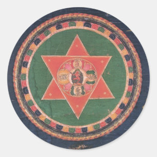 Vajravarahi Classic Round Sticker