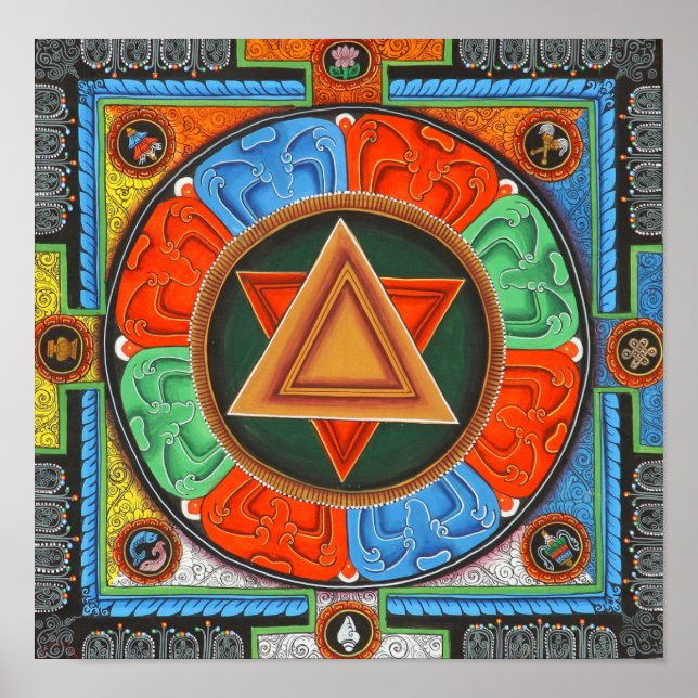 Vajrayogini Mandala Poster (Front)