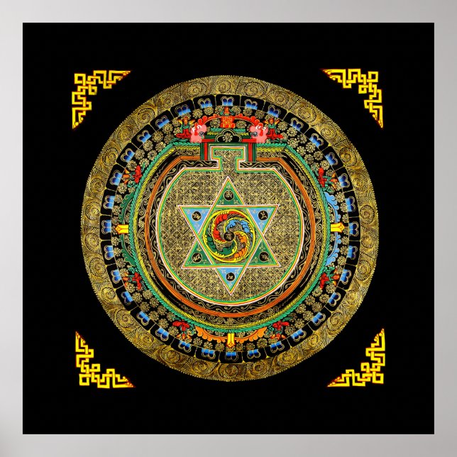 Vajrayogini Mandala Poster (Front)