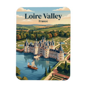 Val de Loire France Magnet