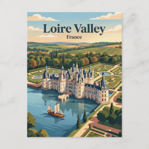 Val de Loire France Postcard
