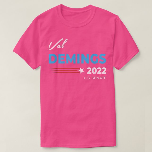 Val Demings 2022 For U T-Shirt (Design Front)