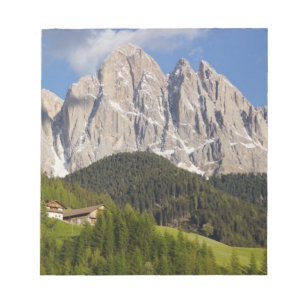 Val di Funes, Villnosstal, Dolomites, Italy Notepad