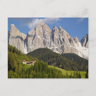 Val di Funes, Villnosstal, Dolomites, Italy Postcard