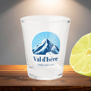Val d'Isère France Savoie après-ski Shot glass