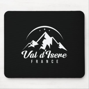 Val D'isere France Ski Resort Skiing Snowboarding  Mouse Pad