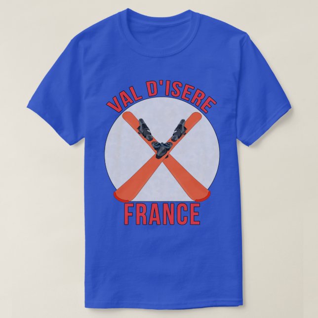 Val dIsere France T-Shirt (Design Front)