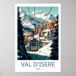Val D'Isere France Travel Print