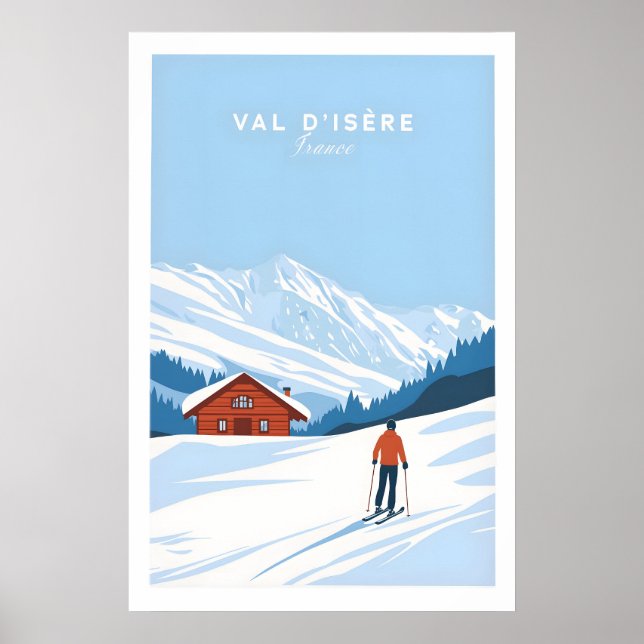 Val-dIsère Poster France 1 (Front)