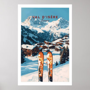 Val-dIsère Ski Print 1