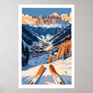 Val Gardena Travel Poster - Italy 1