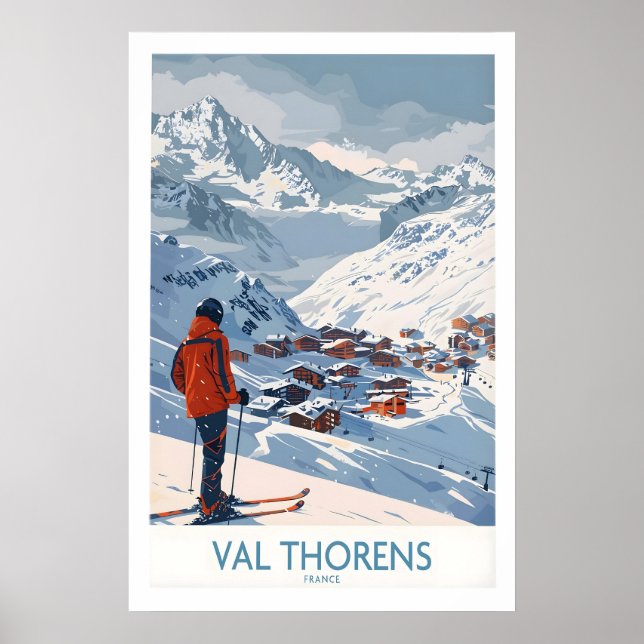 Val Thorens France Print 1 (Front)