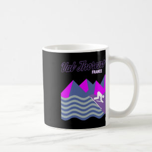 Val Thorens French Alps France Ski Resort Snowboar Coffee Mug