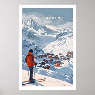Val Thorens Wall Art Print 1