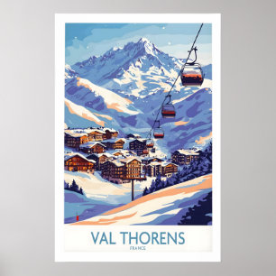 Val Thorens Winter Sports Print 1